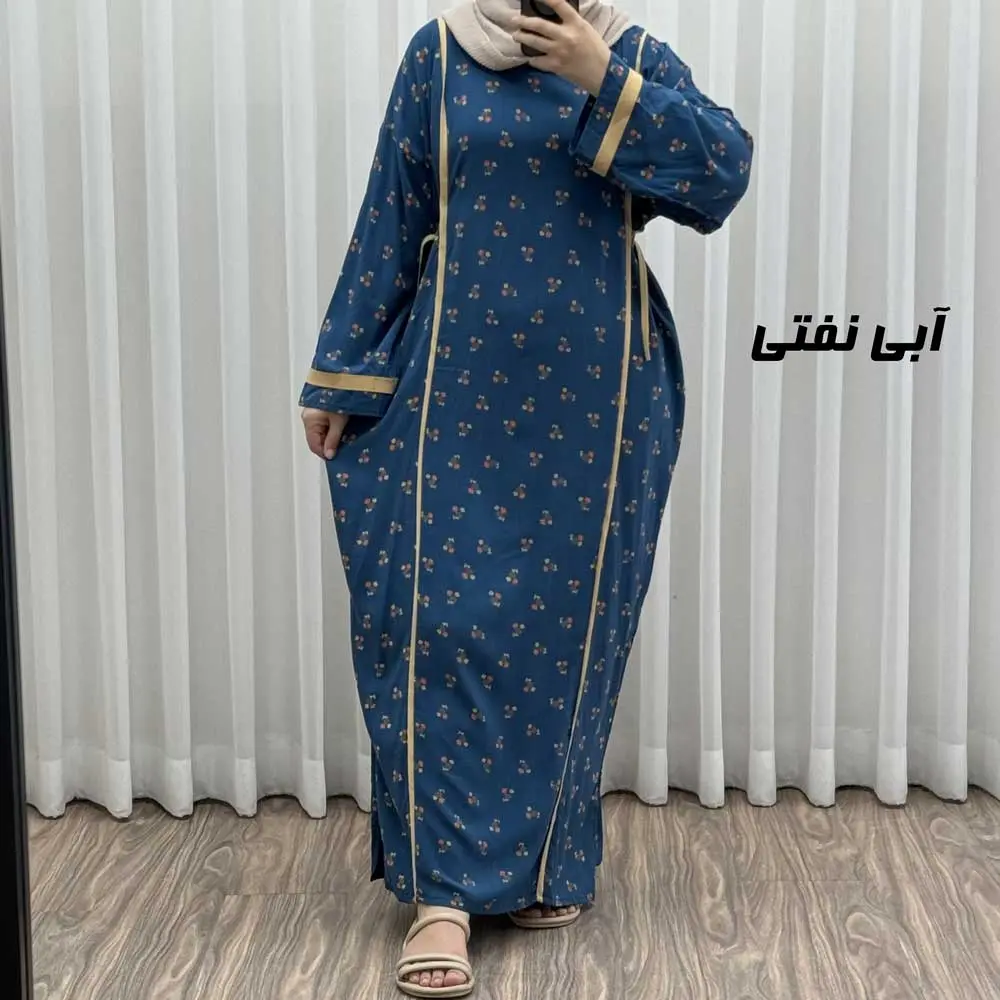 تصویر ۵ برای "پیراهن ساحلی زنانه گلریز نواردار کد i2100"