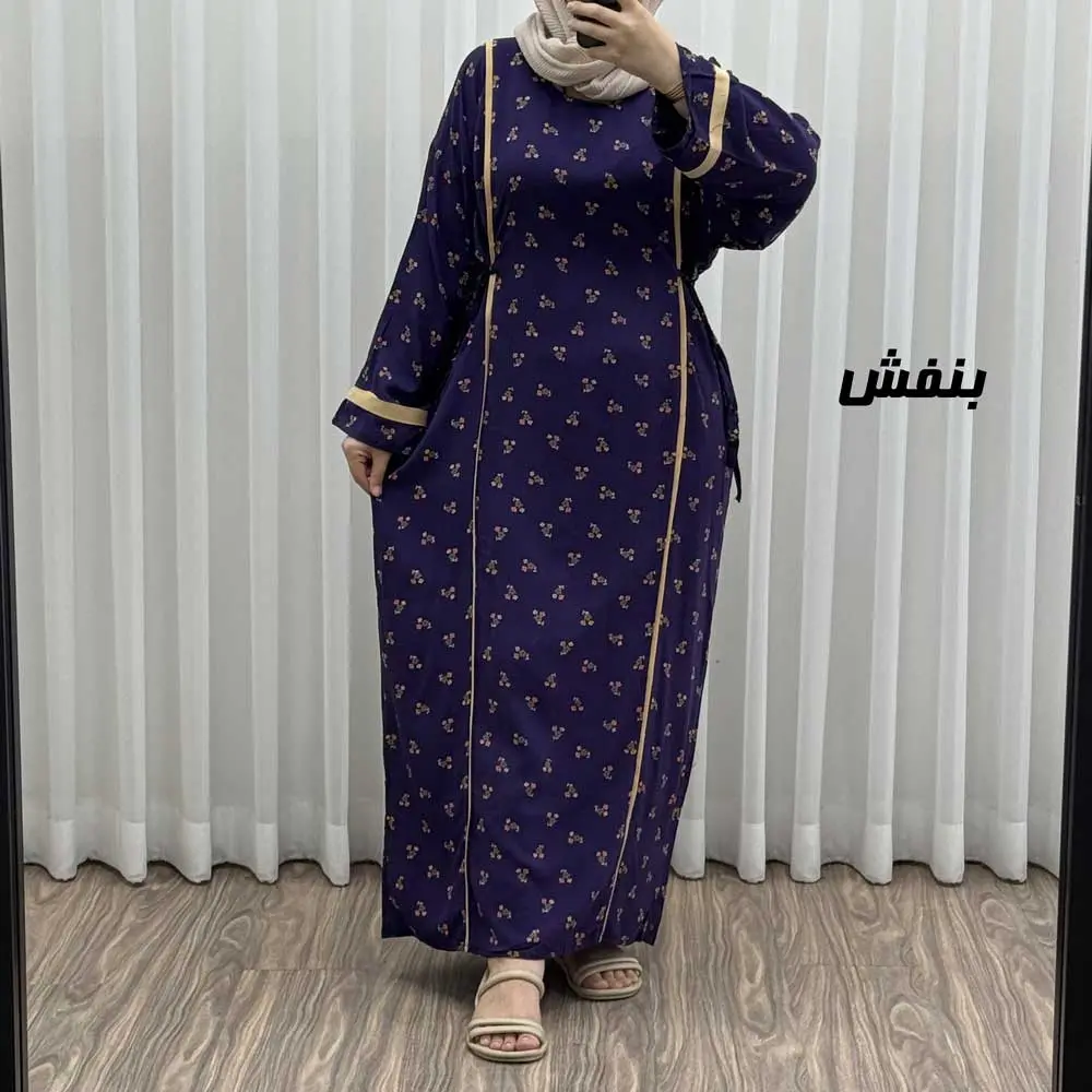 تصویر ۲ برای "پیراهن ساحلی زنانه گلریز نواردار کد i2100"