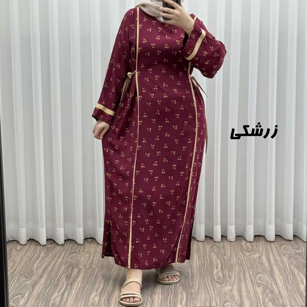 تصویر ۶ برای "پیراهن ساحلی زنانه گلریز نواردار کد i2100"