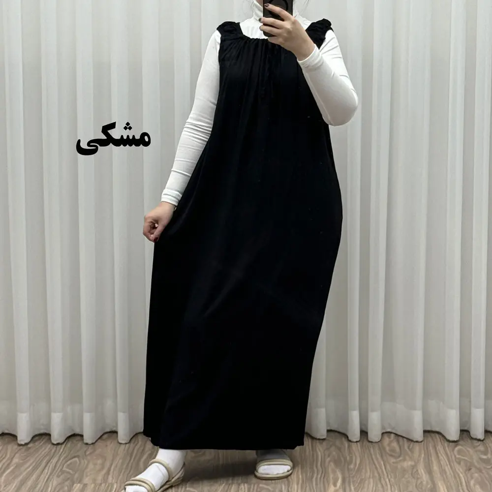 تصویر ۳ برای "سارافون راحتی خانگی بلند ساده"