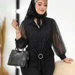 تصویر ۲ برای "شومیز مجلسی دلنواز جلوه خاص در تن"