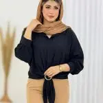 تصویر ۲ برای "شومیز مجلسی رزا متفاوت شیک و چشم گیر"