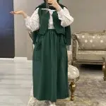 تصویر ۳ برای "ست شومیز و دامن ژینا (مرسده ) شیک و مناسب مهمانی"