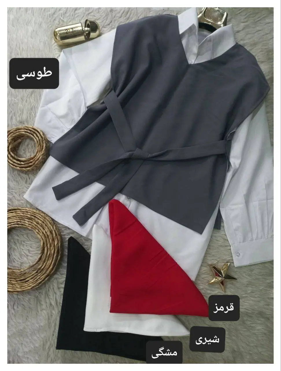 تصویر ۶ برای "وست و شومیز میشا استایل ساده و شیک"