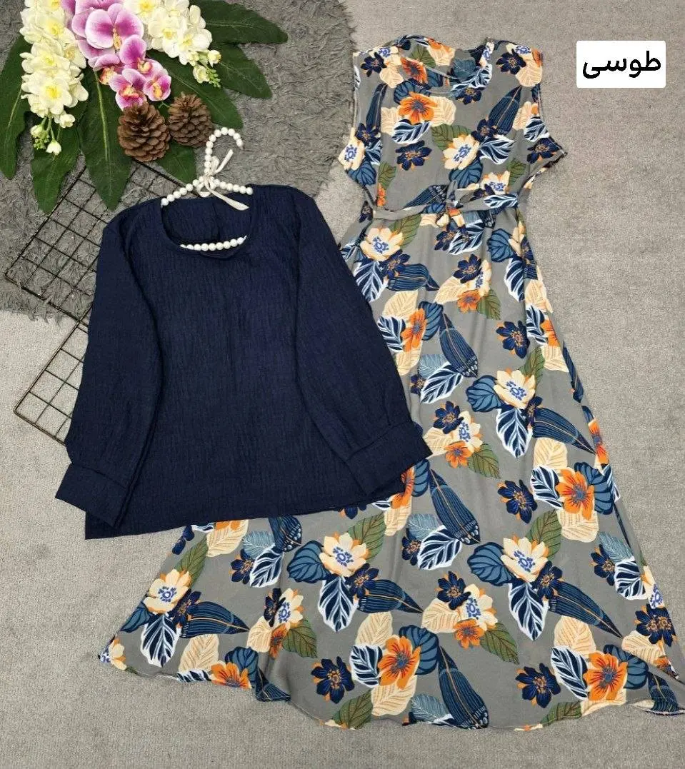 تصویر ۶ برای "سارافون گل دار و شومیز"